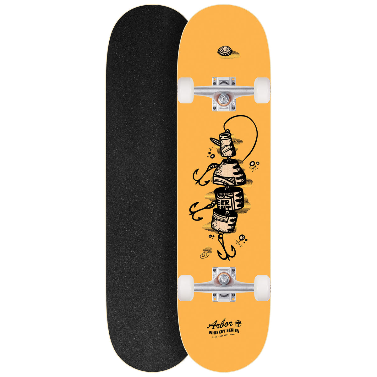 Arbor Whiskey Upcycle 7.75 Skateboard Complete