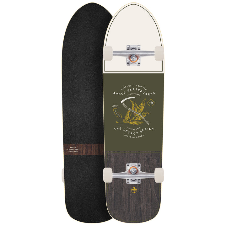 Arbor Pistola Legacy Cruiser Skateboard Complete