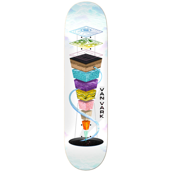 Real Tanner Topography 8.25 Skateboard Deck