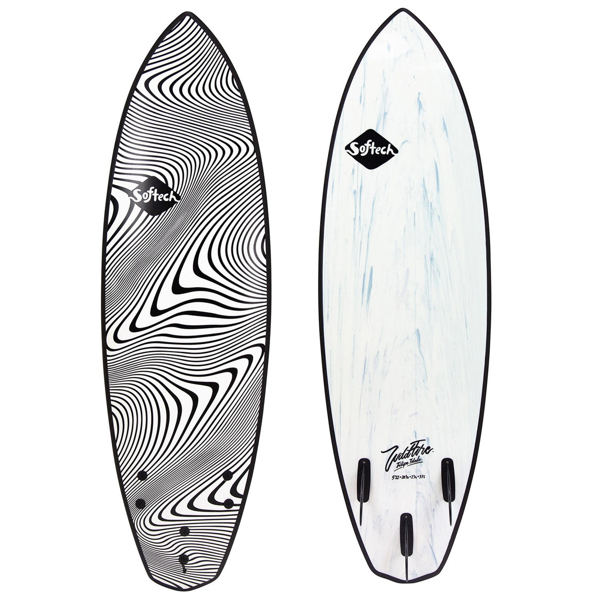 Softech Toledo Wildfire FCS II 5'11" Surfboard Graphite