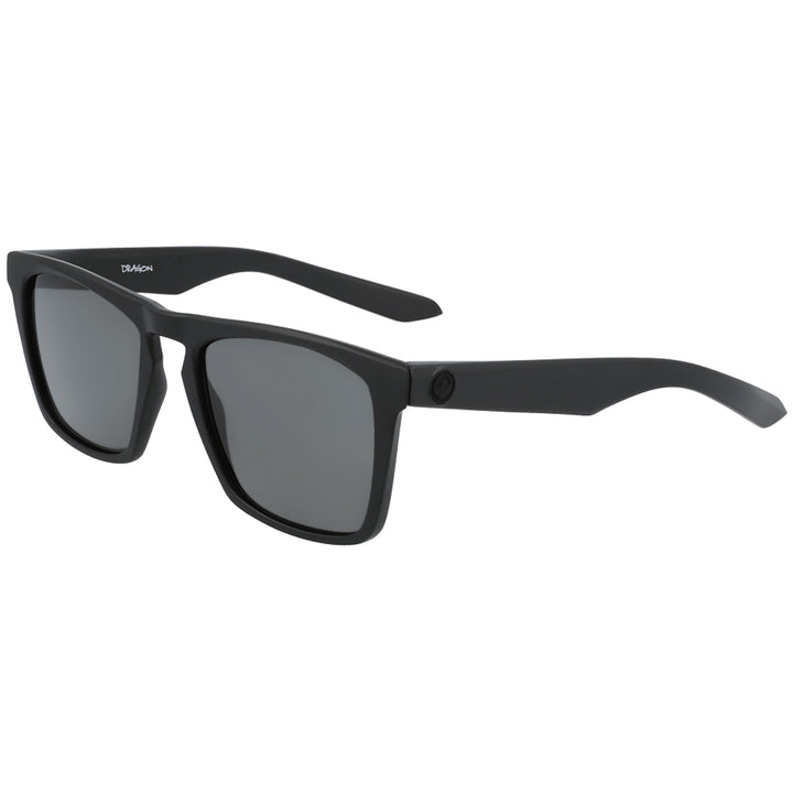 Dragon Drac H20 Sunglasses Matte Black H20/LumaLens Smoke Polarized