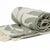 Tentree Organic Cotton Vintage Jungle Woven Towel Agave Green/Elm White