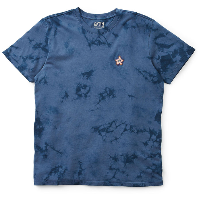 Katin Trippy Embroidered T-Shirt - Men's Navy Cloud