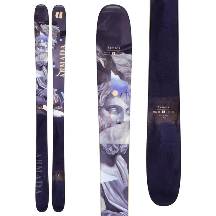 Armada ARV 96 Skis + Salomon Warden MNC 13 Demo Binding 2021
