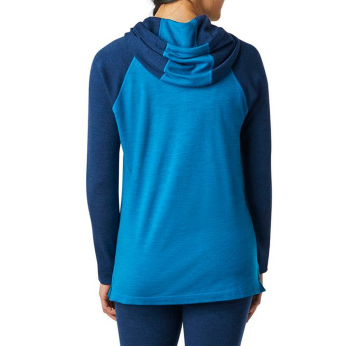 Smartwool Merino 250 Drape Neck Hoodie - Women's Ocean Abyss Heather