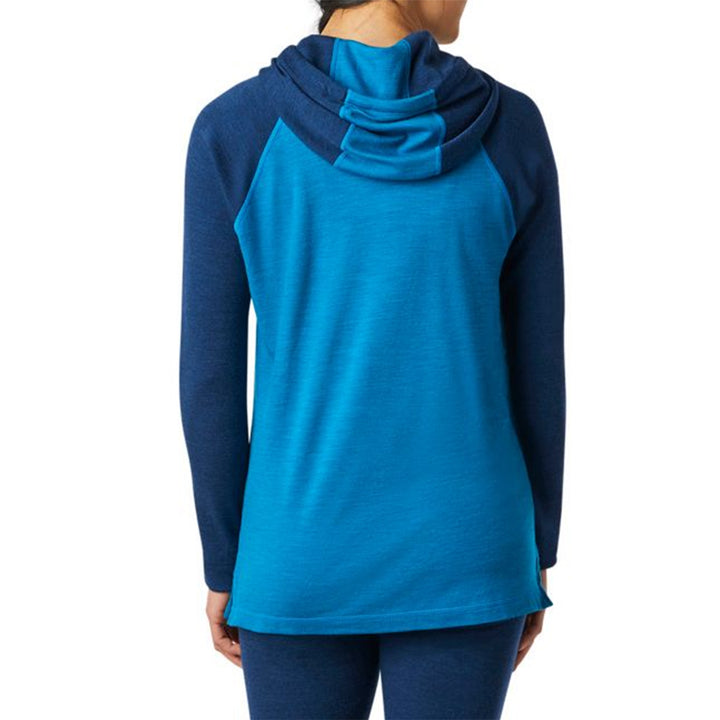 Smartwool Merino 250 Drape Neck Hoodie - Women's Ocean Abyss Heather