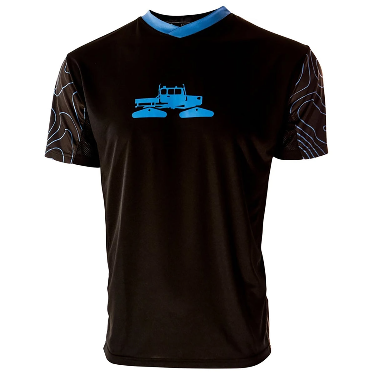 Spacecraft Rock Crusher Jersey Black/Cyan