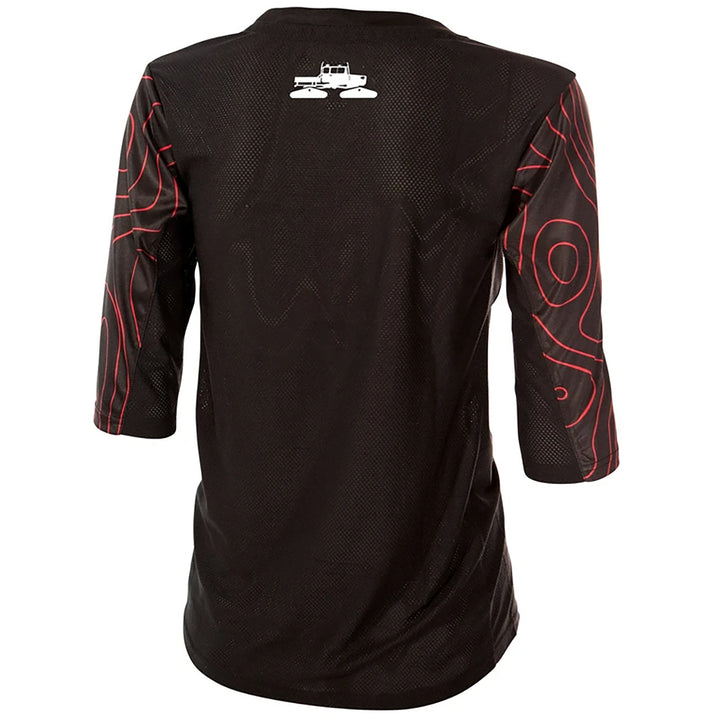 Spacecraft Xanadu 3/4 Sleeve Jersey - Women's Black/Rose