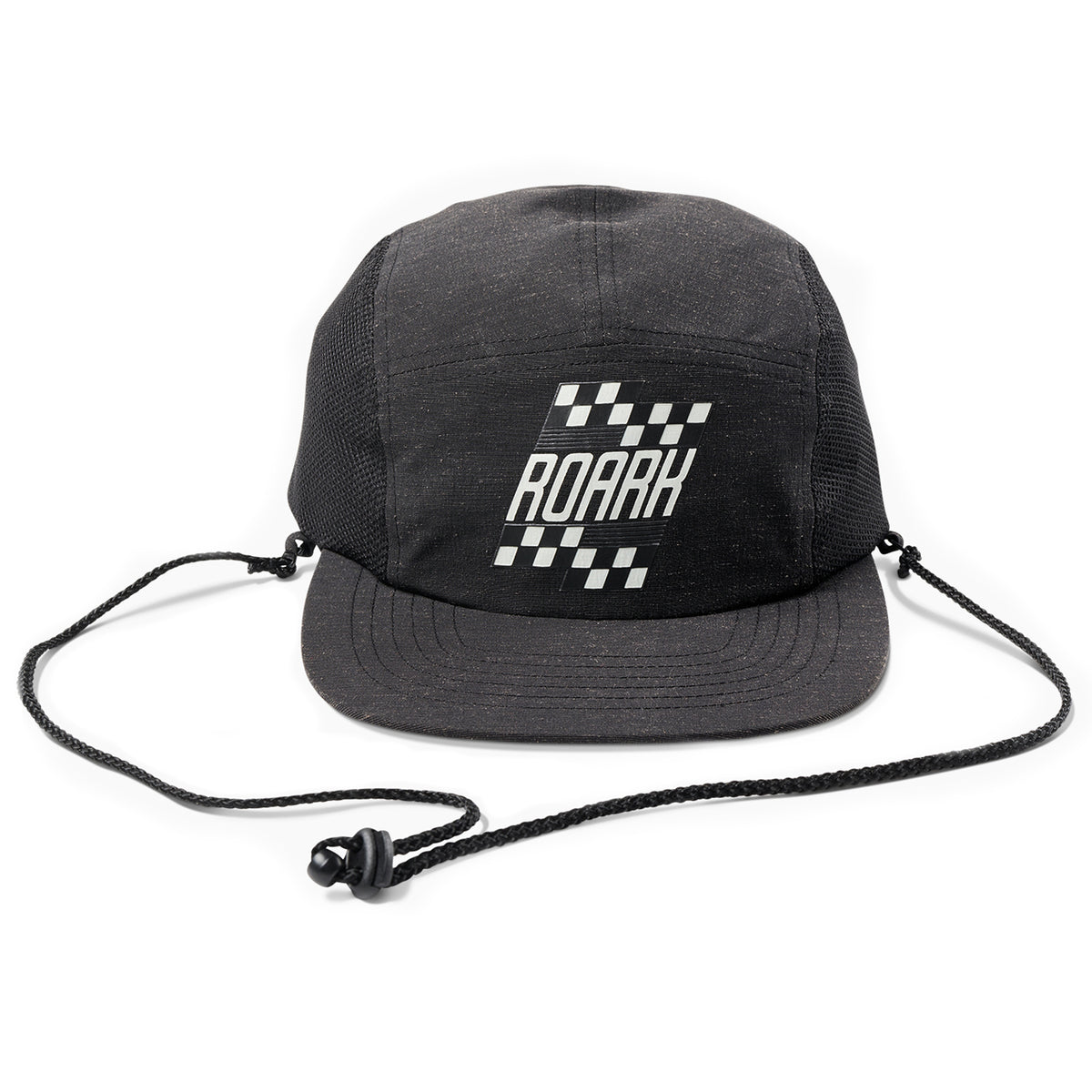 Roark Checkers Camper Hat Black