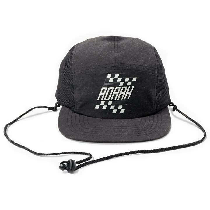 Roark Checkers Camper Hat Black