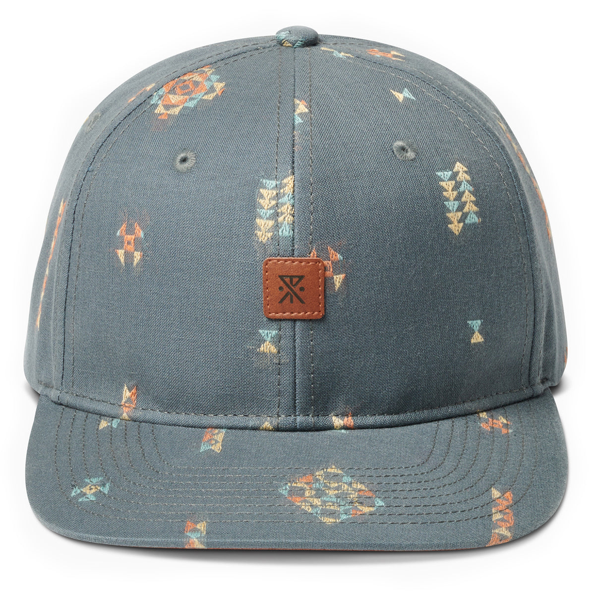 Roark Safecamp Dobby 6 Panel Hat Grey Blue