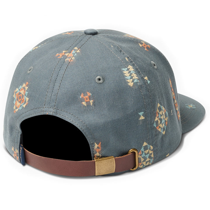 Roark Safecamp Dobby 6 Panel Hat Grey Blue