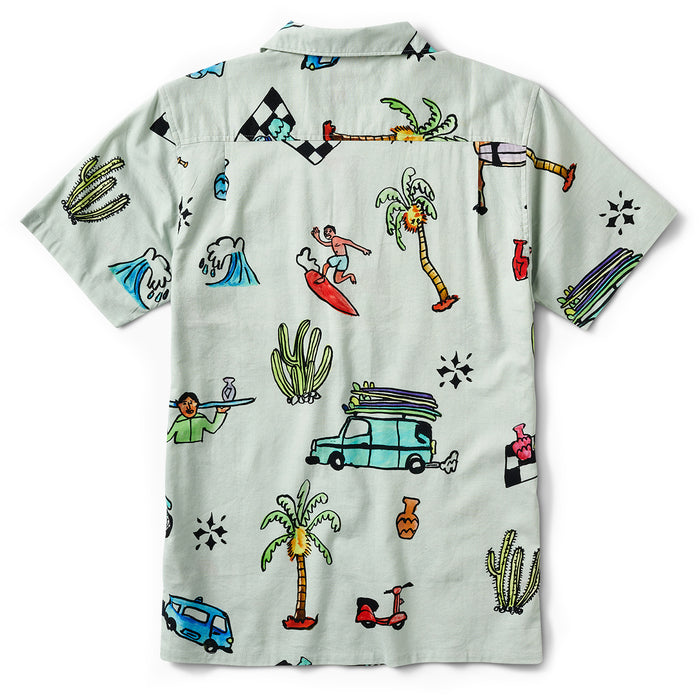 Roark Always Right Short-Sleeve Shirt - Men's Off White