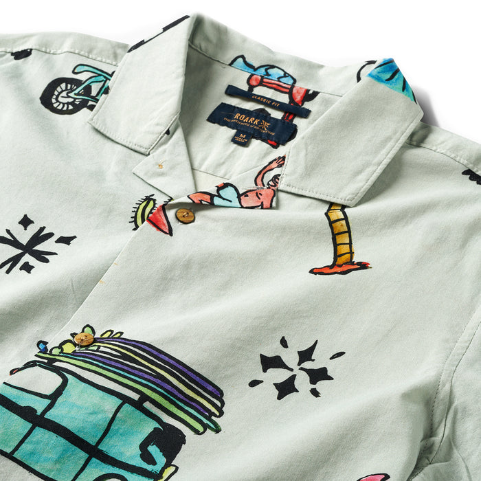 Roark Always Right Short-Sleeve Shirt - Men's Off White