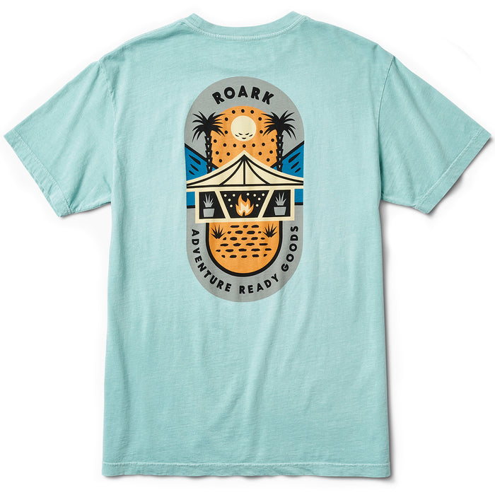 Roark Adventure Ready Goods T-Shirt - Men's Grey Blue