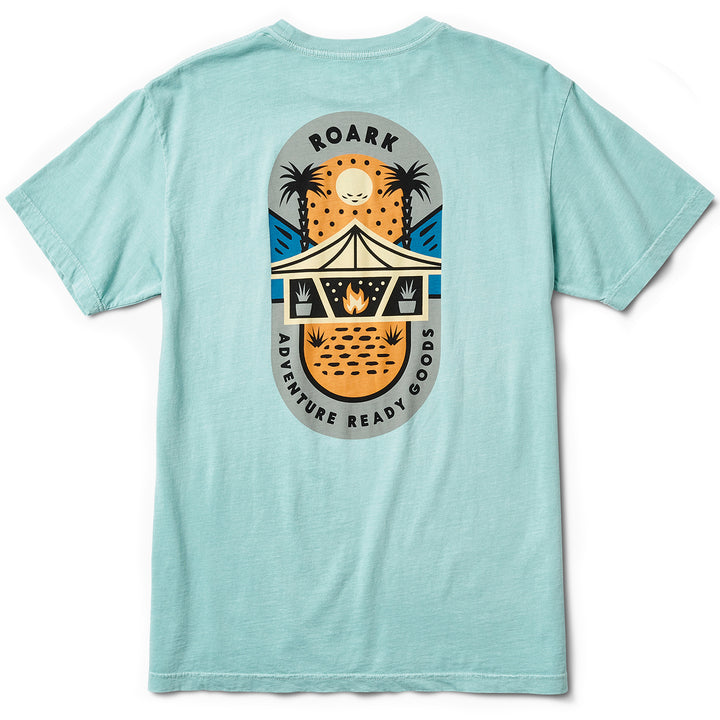Roark Adventure Ready Goods T-Shirt - Men's Grey Blue