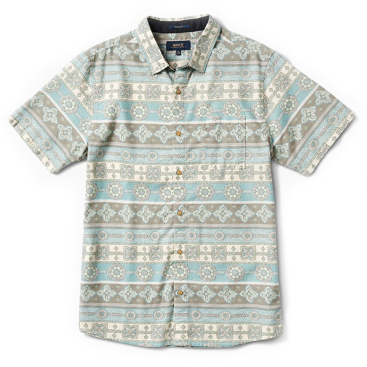 Roark Darna Short-Sleeve Shirt - Men's Light Blue