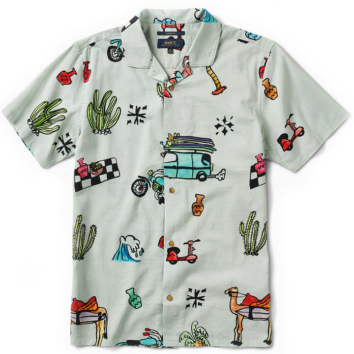 Roark Always Right Short-Sleeve Shirt - Men's Off White