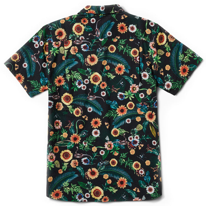 Roark Menara Flora Short-Sleeve Shirt - Men's Black