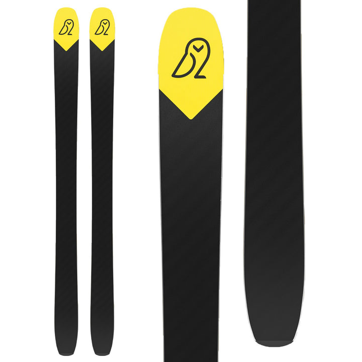 WNDR Alpine Intention 110 Camber Skis + Marker Kingpin 13 Demo Bindings + Black Diamond Glidelite Skins 2021