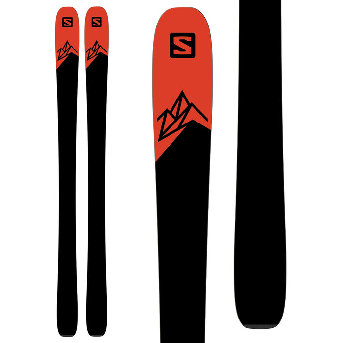 Salomon QST 92 Skis + Warden 13 Demo Bindings 2021