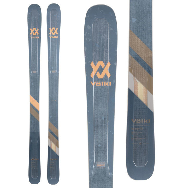 Völkl Secret 92 Skis + Salomon Warden MNC 11 Demo Bindings - Women's 2021