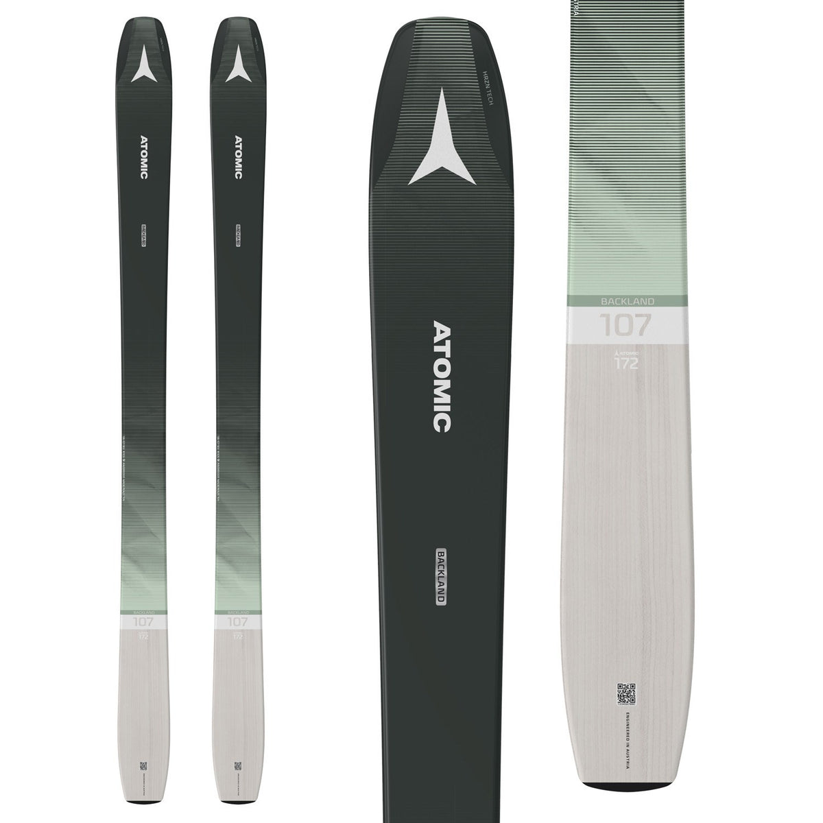 Atomic Backland 107 W Skis + Warden MNC 11 Demo Bindings - Women's 2021