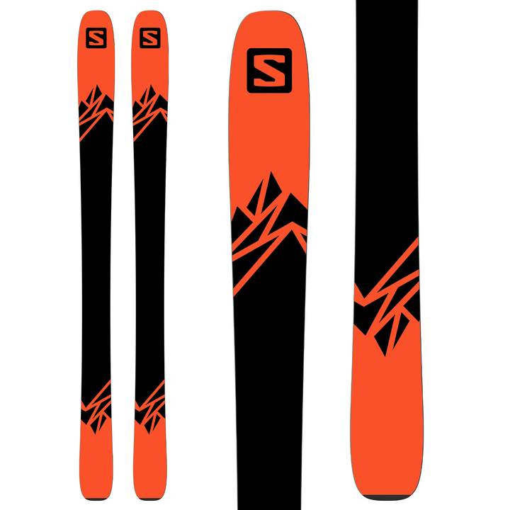 Salomon QST 106 Skis + Warden MNC 13 Demo Bindings 2021