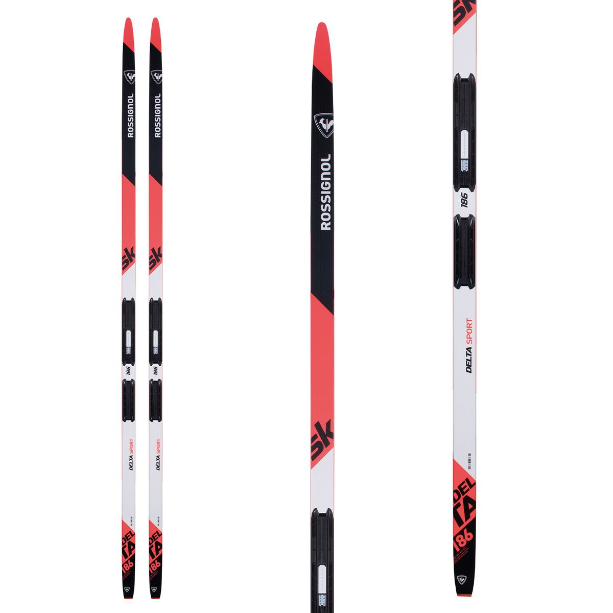Rossignol Delta Sport Skate Cross Country Skis + Race Skate Binding 2023