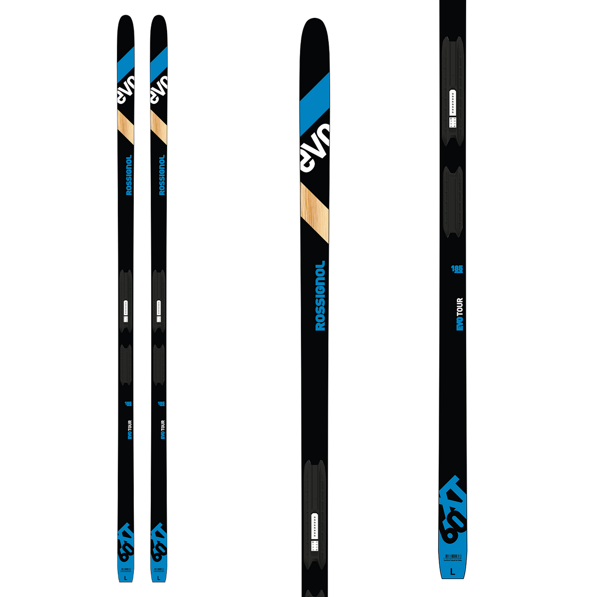 Rossignol Evo XT 60 Cross Country Skis + Tour Step In Bindings 2023
