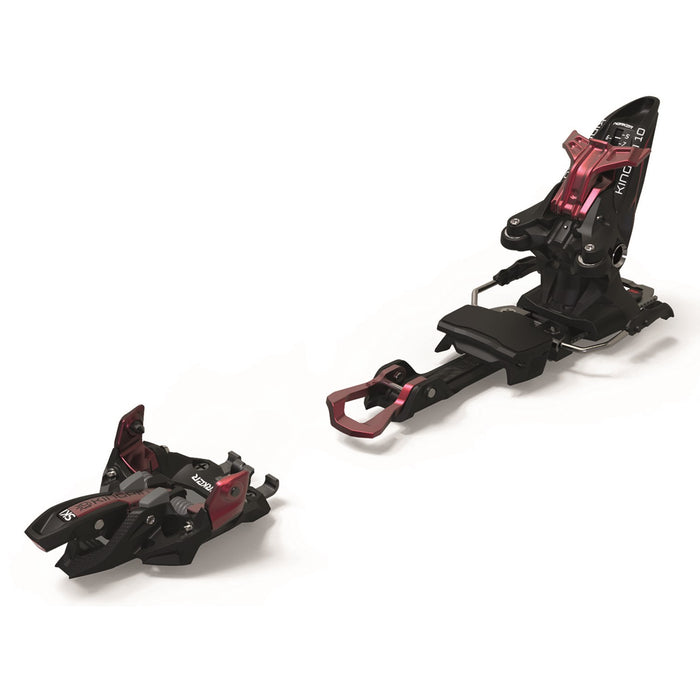 WNDR Alpine Vital 100 Reverse Skis + Marker Kingpin 10 Demo Bindings + Black Diamond Glidelite Skins 2021