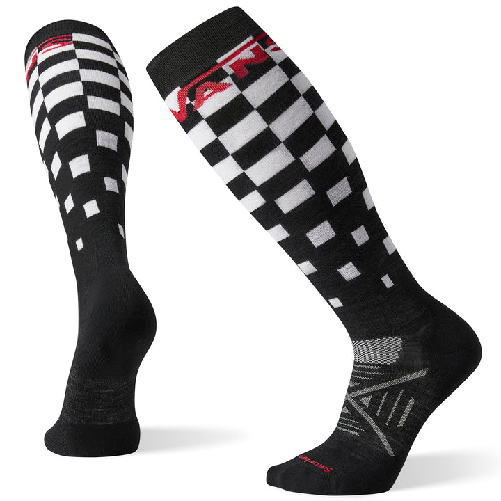 Smartwool Performance Snow Targeted Cushion VANS Checker OTC Socks White