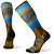 Smartwool Performance Ski Zero Cushion Mountain Escape Print OTC Socks Desert Sand