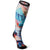 Smartwool Performance Ski Zero Cushion POW Print OTC Socks Capri