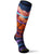 Smartwool Performance Ski Zero Cushion Mountain Print OTC Socks - Women's Deep Navy