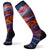 Smartwool Performance Ski Zero Cushion Mountain Print OTC Socks - Women's Deep Navy