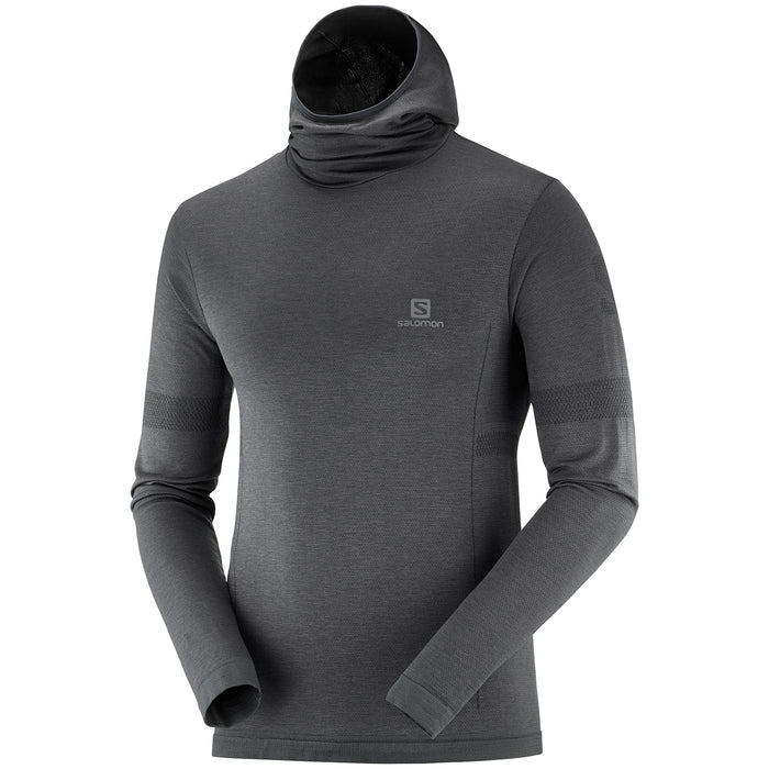 Salomon Outpeak Wool Hoodie - Men's Black
