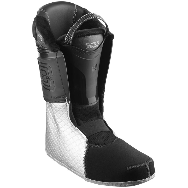 Salomon QST Access 90 Custom Heat Ski Boots 2022 Anthracite Translucent