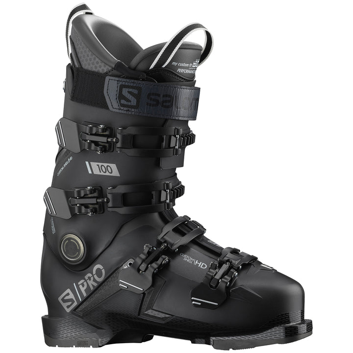 Salomon S/Pro 100 GW Ski Boots Black/Belluga/Dark Silver