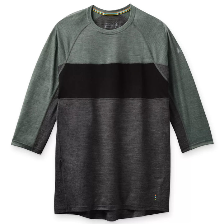 Smartwool Merino Sport 150 3/4 Sleeve Jersey Medium Gray Heather