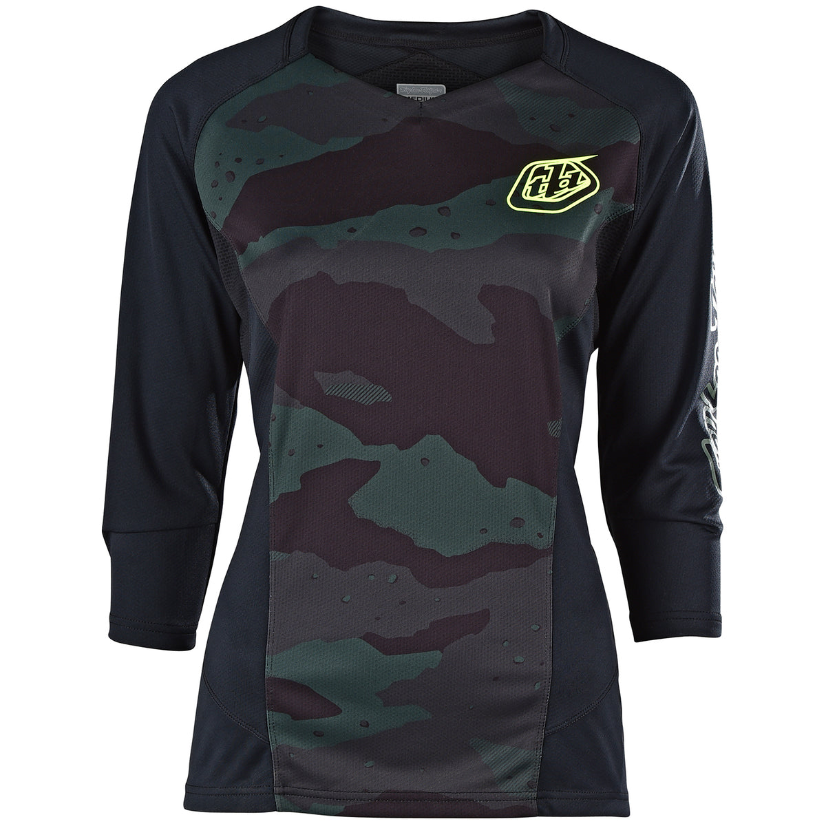 Troy Lee Designs Ruckus 3/4 Jersey - Women's Camo Black/Green