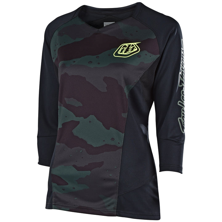 Troy Lee Designs Ruckus 3/4 Jersey - Women's Camo Black/Green