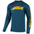 Troy Lee Designs Flowline L/S Tech Tee Velo Navy Heather