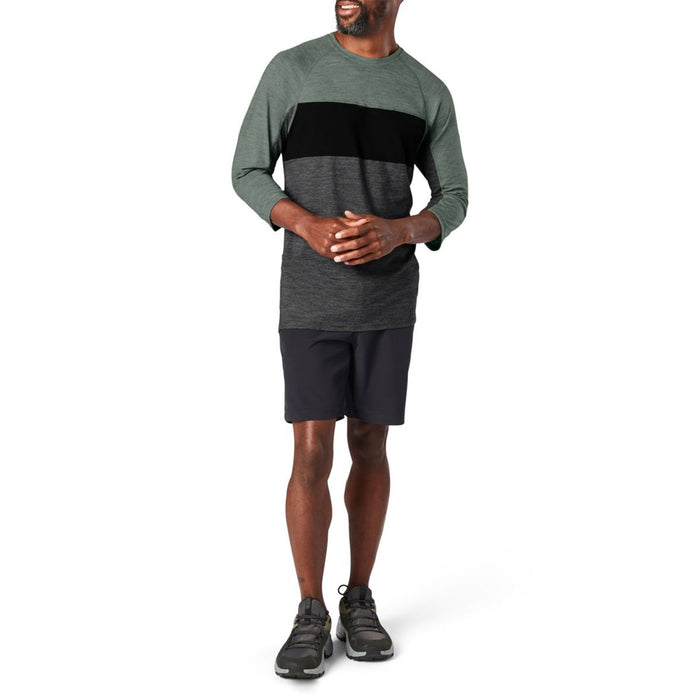 Smartwool Merino Sport 150 3/4 Sleeve Jersey Medium Gray Heather
