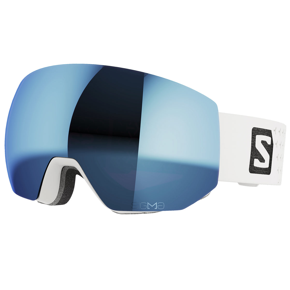 Salomon Radium Pro Goggles White/Sigma Sky Blue