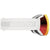 Salomon Radium Goggles White/Sigma Poppy Red