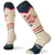 Smartwool Performance Ski Full Cushion Mountain Snowflake Pattern OTC Socks - Women's Moonbeam