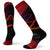Smartwool Performance Ski Full Cushion Trellis Pattern Socks - Women's Pomegranate