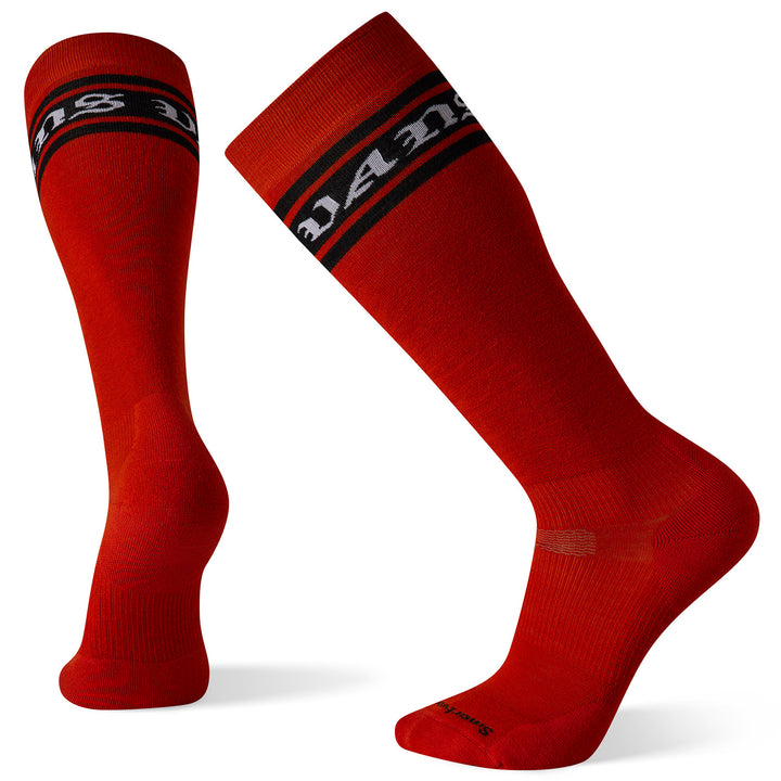 Smartwool Performance Snow Targeted Cushion VANS Logo OTC Socks Tandoori Orange