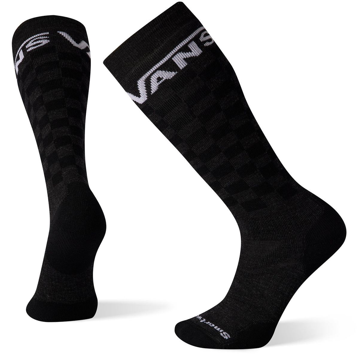 Smartwool Performance Snow Full Cushion VANS Classic Checker OTC Socks Charcoal